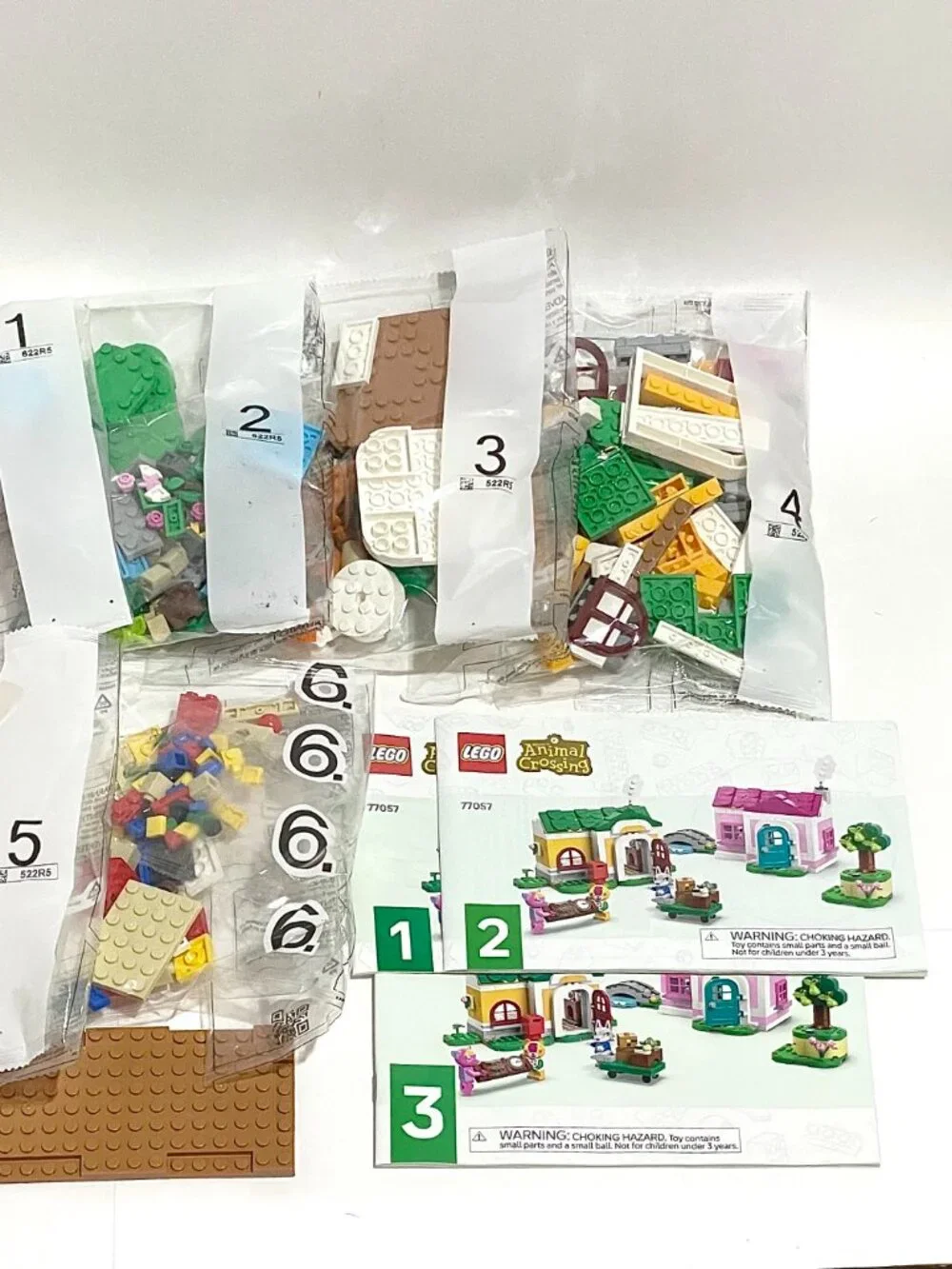 LEGO 77057 Animal Crossing Yellow Creative Houses Seasons *NO MINIFIGURES* NEW
